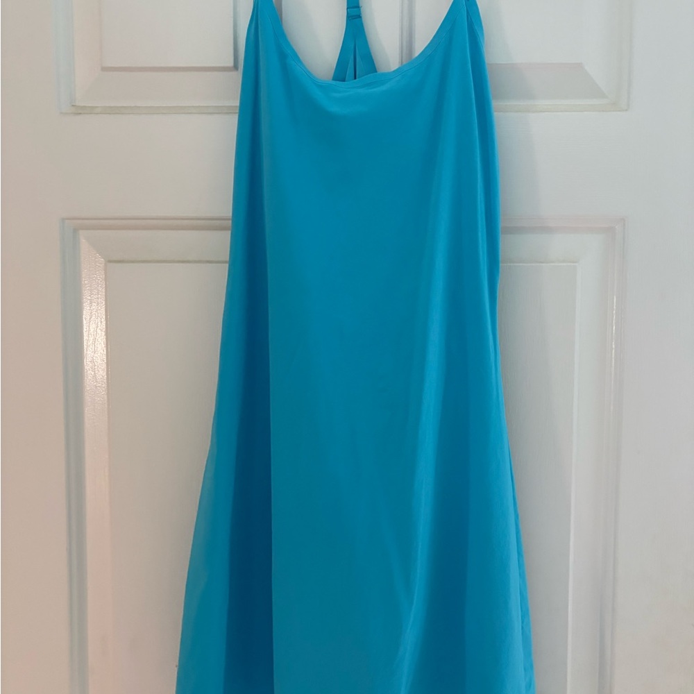 Outdoor Voices Sky Blue Dress